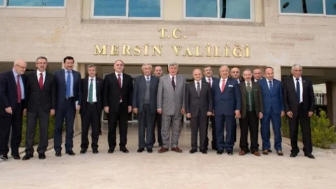 Türk Dünyası Belediyeler Birliği Heyeti Mersin'de