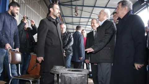 Kılıçdaroğlu Sanayi Esnafını Dinledi