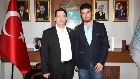 Asü Öğrenci Konsey Başkanı Yılmaz Başkan Yazgı'yı Ziyaret Etti