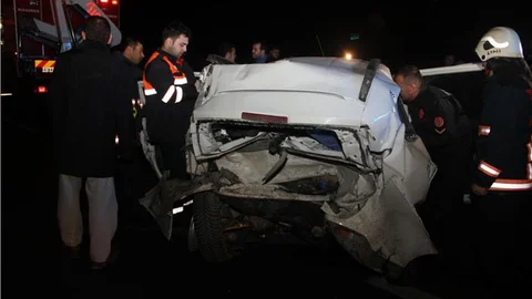 Seyrantepe'de trafik kazası