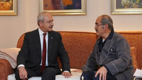 Kılıçdaroğlu'dan Büyükerşen'e Geçmiş Olsun Ziyareti