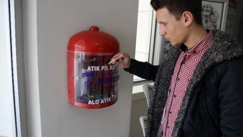 10 Yılda 107 Ton Atık Pil Toplandı