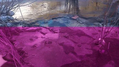 Hakkari'de Dereler Dondu