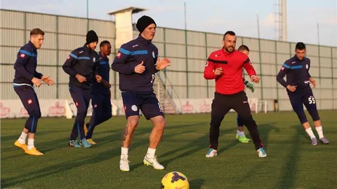 Çaykur Rizespor'da Beşiktaş maçı hazırlıkları başladı