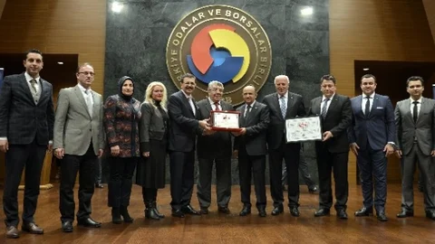 Kdz. Ereğli TSO 5 Yıldızlı Oda Ünvanı Aldı