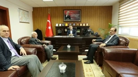 Rektör Coşkun Demirözü'nde Ziyaretlerde Bulundu