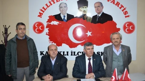 MHP Kapaklı İlçe Başkanı Çetin ''Hedefimiz MHP'yi Birinci Parti Çıkarmak''