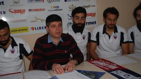 1911 Çerkezköyspor Kulüp Başkanı Narçın ''Hedefimize İlerliyoruz''