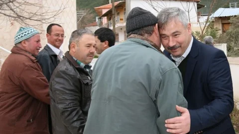 Başkan Yaralı Heybeli Mahallesini Ziyaret Etti