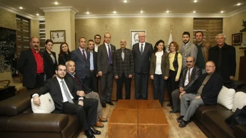 CHP'den Başkan Kurt'a Ziyaret