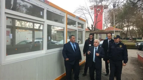 Edirne Valisi Dursun Ali Şahin Pazarkule Sınır Kapısı'nda İncelemelerde Bulundu