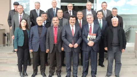 Hdf'den Çorum Ticaret Borsası'na Ziyaret