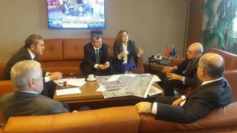 Başkan Şahin Gaziantep'in Yeni Konut Ve Su İhtiyacını Ankara'ya Taşıdı