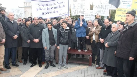 Hz. Muhammed'e Yapılan Çirkin Saldırılar Malatya'da Kınandı