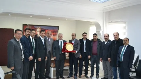 Mardin İl Milli Eğitim Müdürü'ne Veda Ziyareti