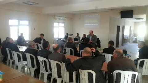 Hisarcık'ta Taşımalı Eğitim Servis Şoförlerine Eğitim Verildi