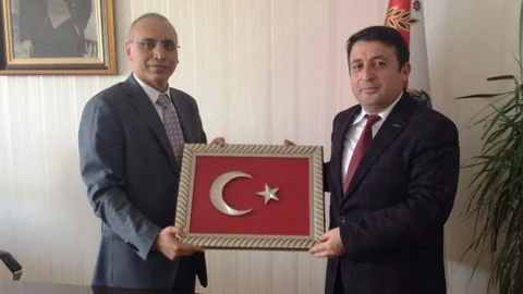 As Başkan Aygün'den Emniyet Müdürü Kaya'ya Ziyaret