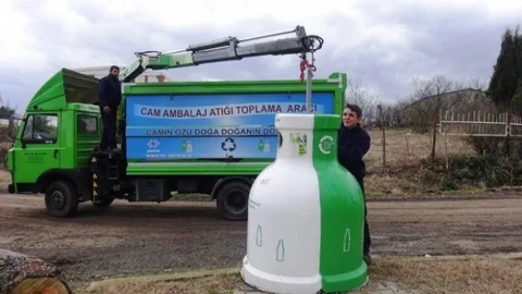 Süleymanpaşa'da Cam Atığı Kumbara Dağıtımı Sürüyor