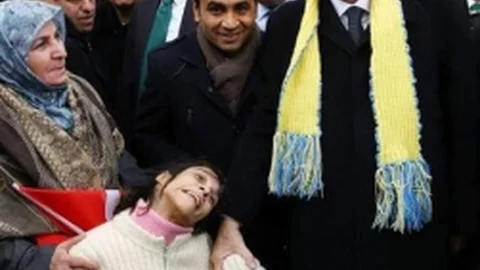 Cumhurbaşkanına Hediye Engel Tanımadı