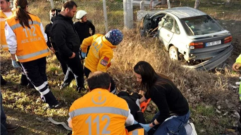 Tokat'ta trafik kazası 4 yaralı