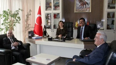 MHP Genel Başkan Yardımcısı Topçu'dan Bozkurt Belediye Başkanına Ziyaret