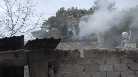 Maragoz Atölyesiyle Birlikte İki Otomobil Ve Samanlık Kül Oldu