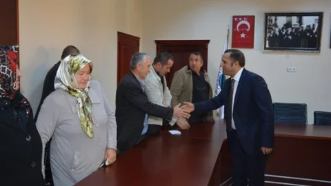 Başkan Toltar'a Dua İçin Geldiler