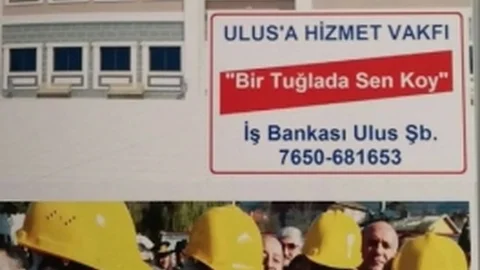 Ulus MYO'nun 2. Kat Betonu Atıldı