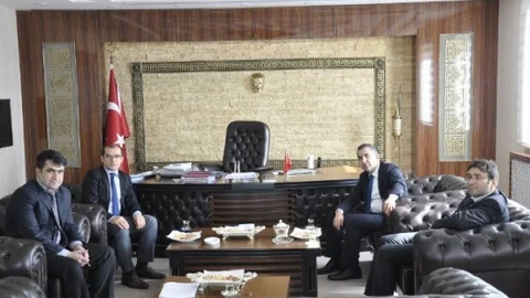 DİKA Genel Sekreteri Gülbay Hasankeyf Ve Sason'u Ziyaret Etti