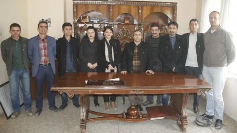 HDP'den İHA'ya Ziyaret