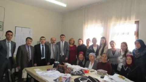 İlçe Milli Eğitim Müdürü Aytaş Kursları Ziyaret Etti