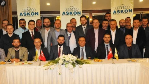 Başkan Genç Askon'da