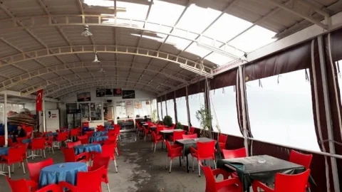 Narlı İskelesi'ndeki Gemi Tamamen Sulara Gömüldü