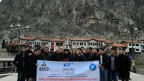 Belçika'dan 30 Türk Genci Amasya'da
