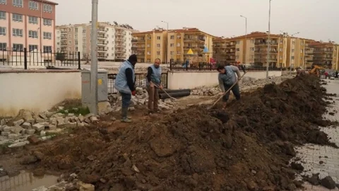 Aski Germencik'te Çalışmalarını Sürdürüyoe