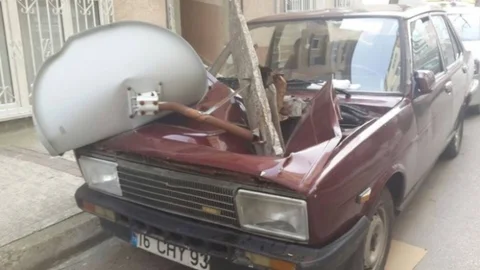 Akşam Bıraktıkları Araçları Sabah Tanınmaz Hale Geldi