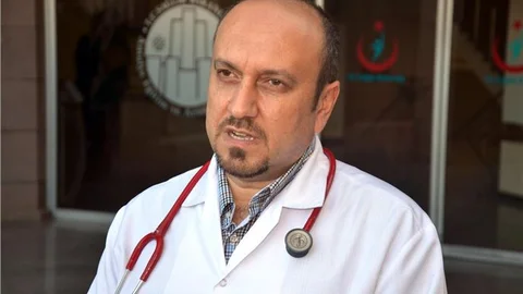 Antalya'daki ''mavi Işık'' hastası bebek