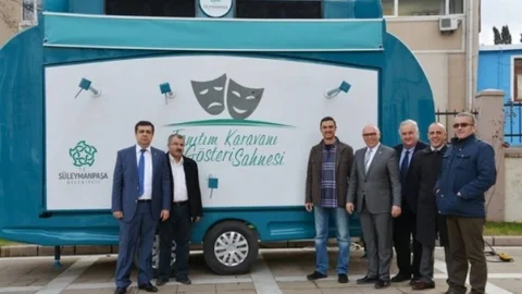 Süleymanpaşa Belediyesi'nin 'tanıtım Karavanı Gösteri Sahnesi' Gün Yüzüne Çıkıyor