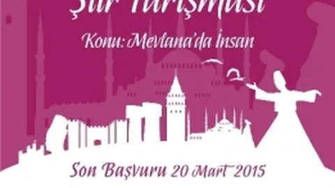 Liselerarası Mevlana Şiir Yarışmasına Büyük İlgi