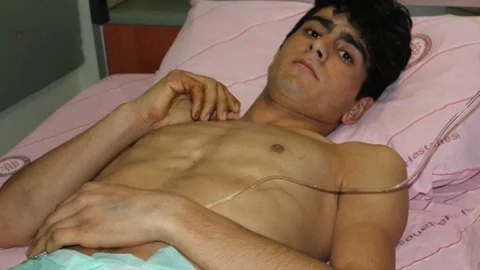 Bacaklarını İş Makinesine Kaptıran Gençten Sevindirici Haber Geldi