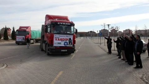 Selçuklu'dan Suriye'ye Anlamlı Yardım