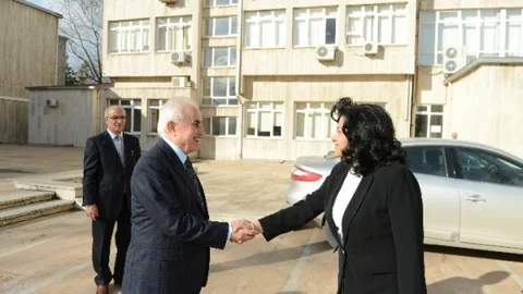 Kırklareli Valisi Civelek'ten Edirne Valisi Şahin'e Ziyaret