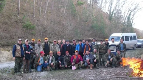 Çatalzeytin'de 40 Avcı Sürek Avına Çıktı