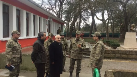 Edirne Valisi Şahin Hudut Kartalları İle Karavana Yedi