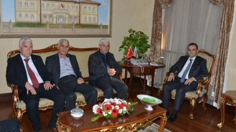 Ziraat Odası Yöneticilerinden Vali Türker'e Ziyaret
