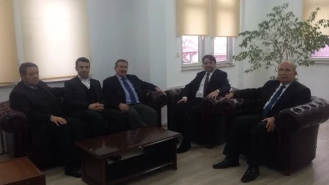 Başkan Manav'dan İbrahim Kayış'a Ziyaret