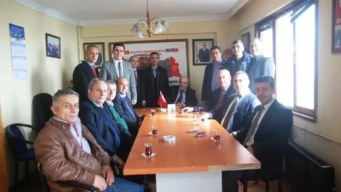 Tekirdağ Lokantacılar Odası MHP Tekirdağ İl Başkanı Enez Kaplan'ı Ziyaret Etti