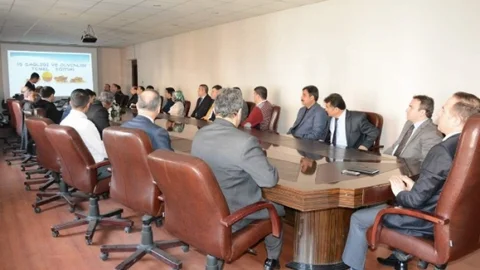 Valilik Personeline İş Sağlığı Ve Güvenliği Eğitimi Verildi