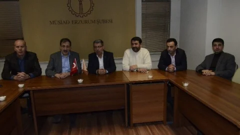 Başkan Bulutlar MÜSİAD'ı Ziyaret Etti