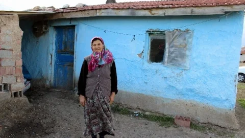 Alpu'da Engelli Kadının Zorlu Yaşamı
